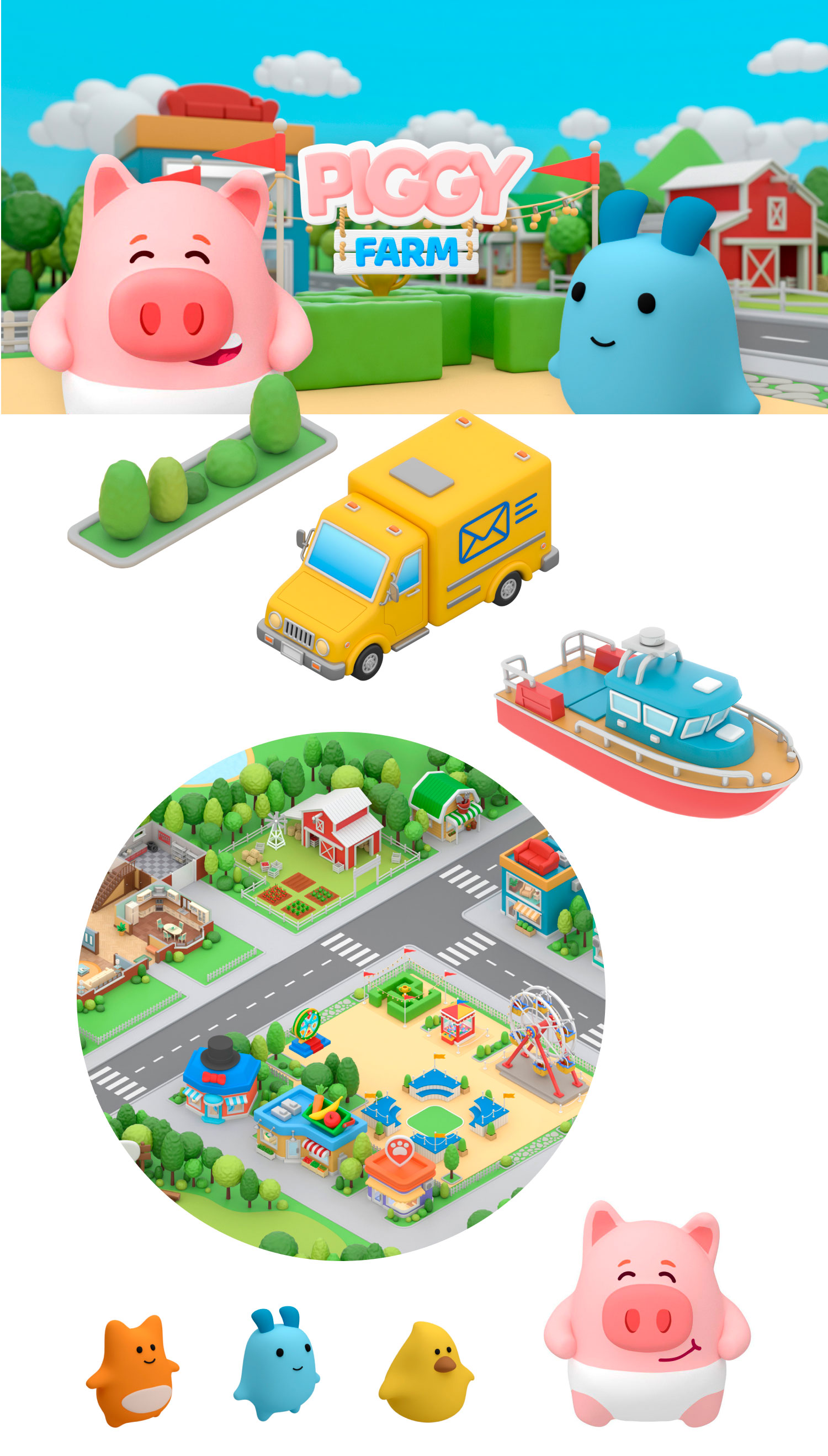 Интерьеры Piggy Farm 2