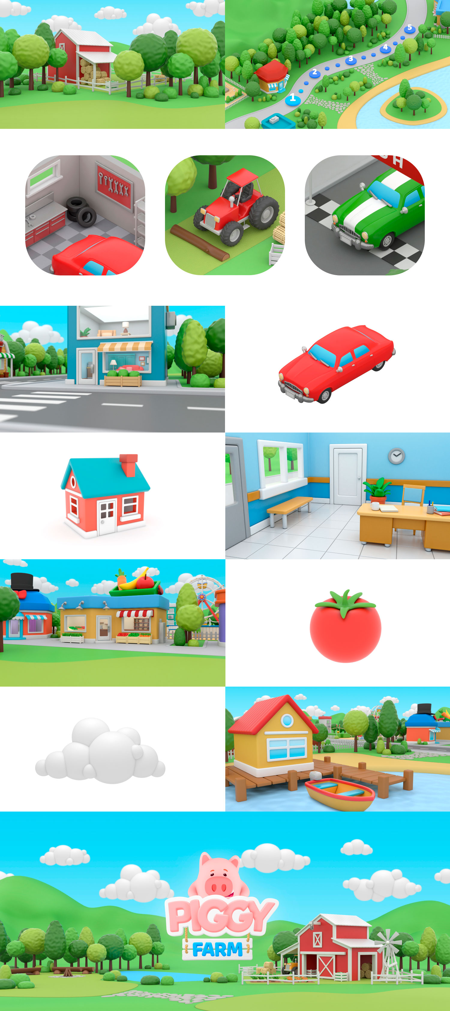 Скриншот Piggy Farm 2