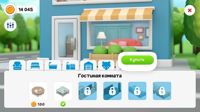 Гостиная комната Piggy Farm 2